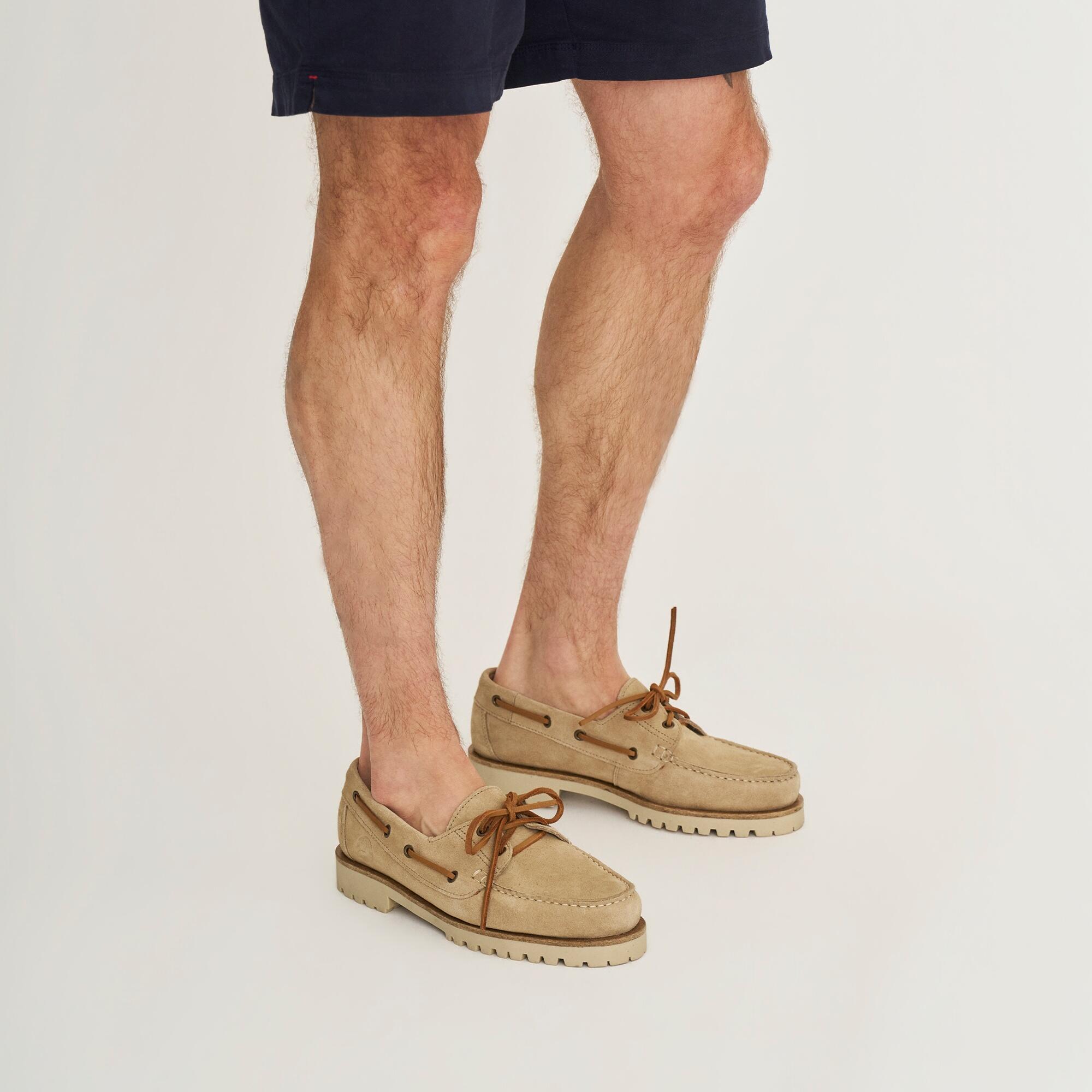 Skjern Uomo - Scarpe da barca - Camoscio - Sabbia 6/6
