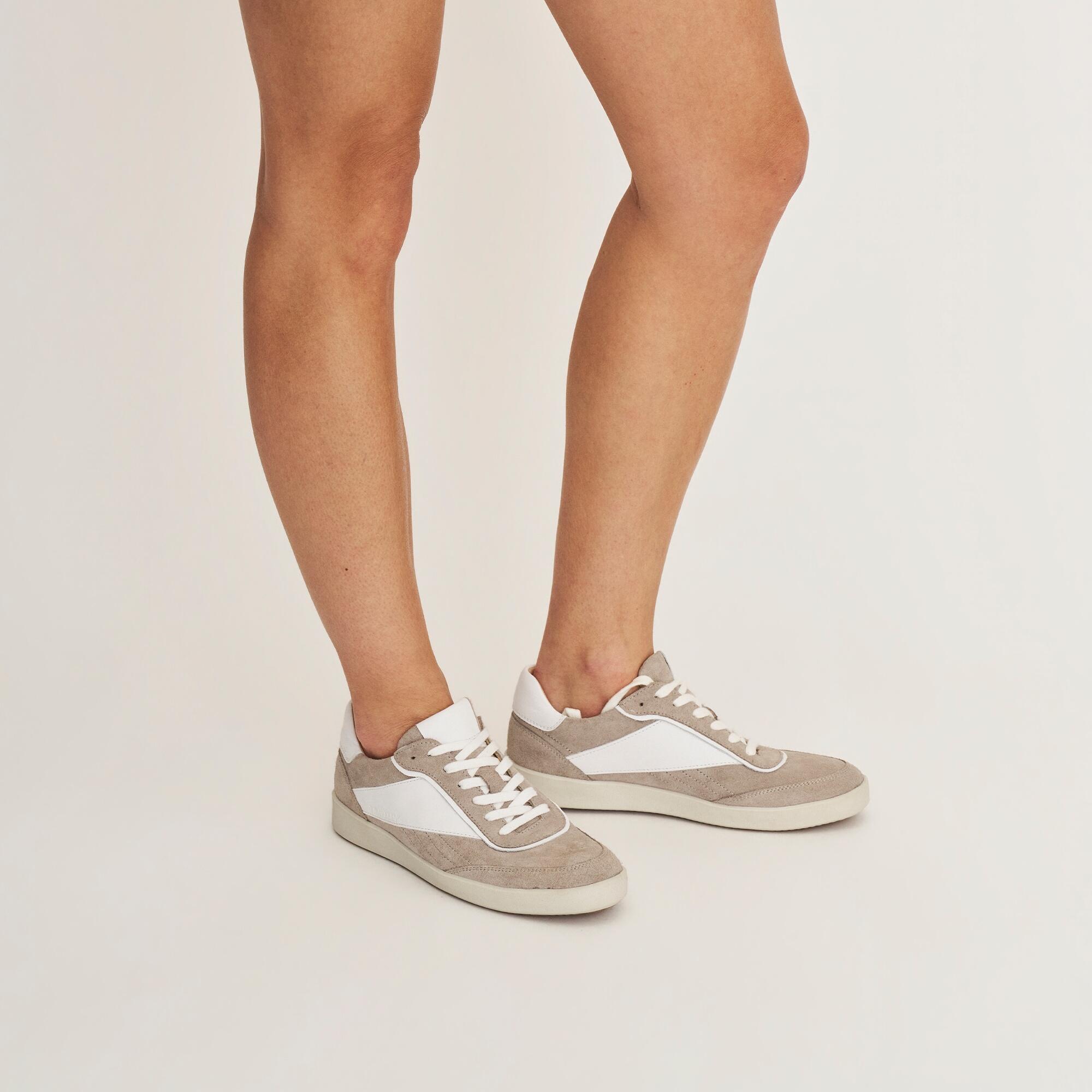 Falnes Mujer - Zapatillas - Cuero - Gris 6/6