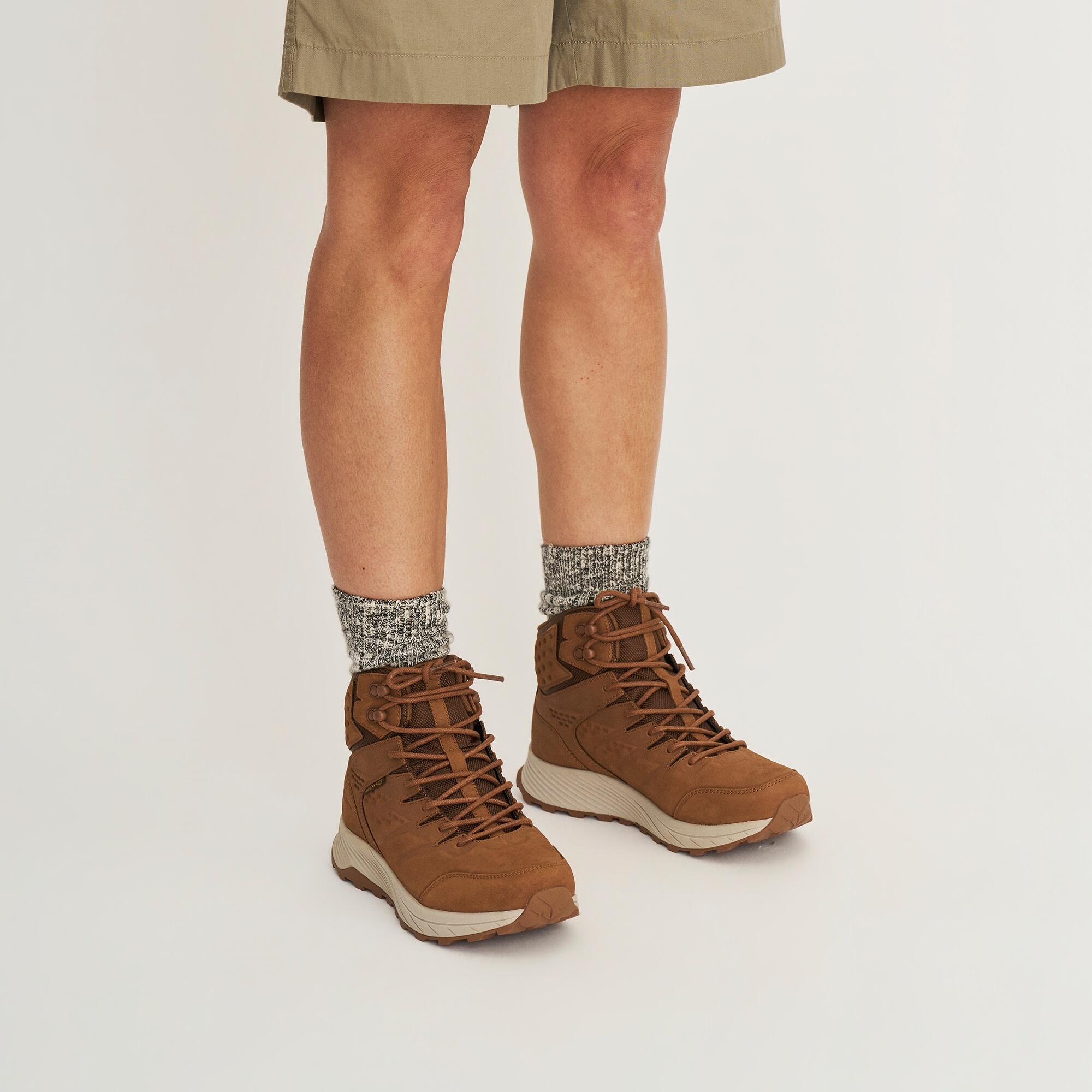 Hobro Donna - Scarpe da trekking medie - Impermeabile - Cognac 6/6
