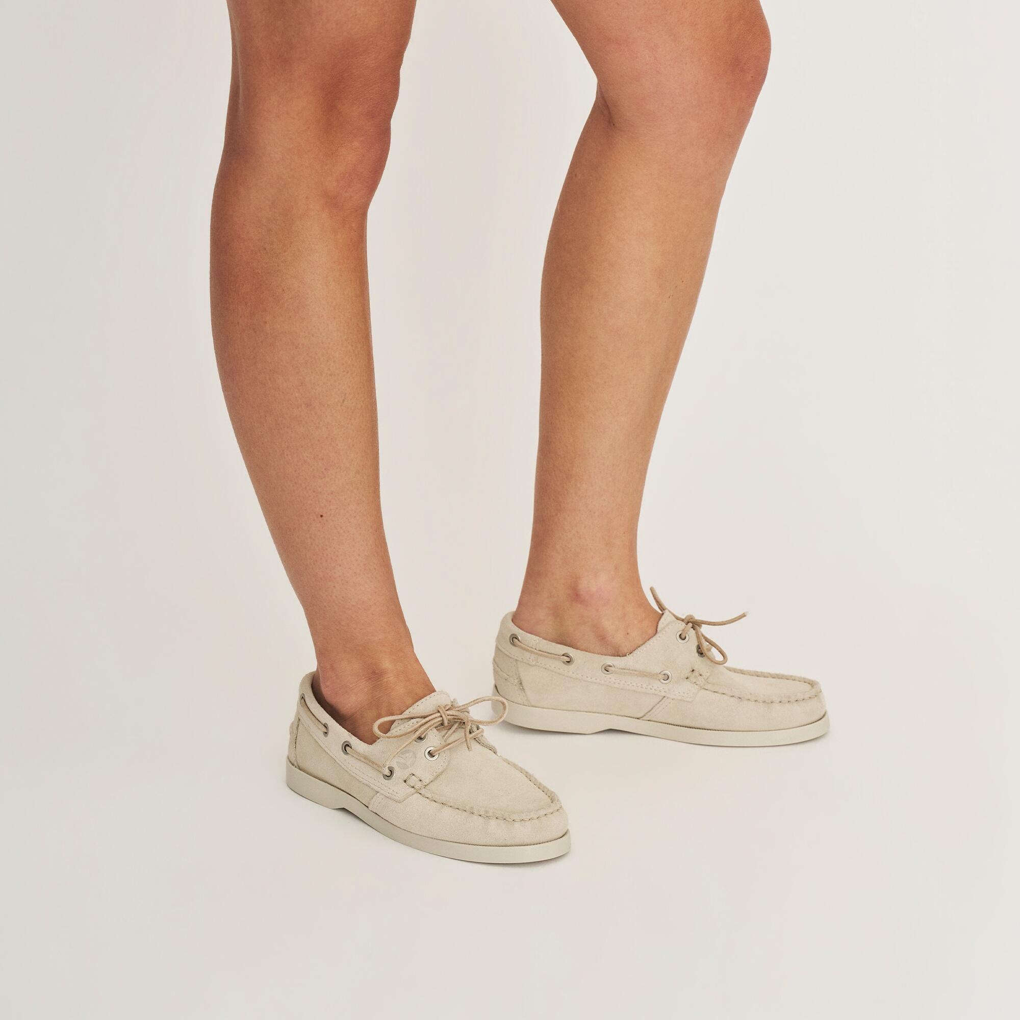 Kajaani Donna - Scarpe da barca - Camoscio - Sabbia 6/6