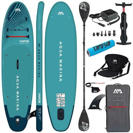 Deska do pływania SUP Board Pompowana Aqua Marina Vapor 10'4" + SUPER COMBO