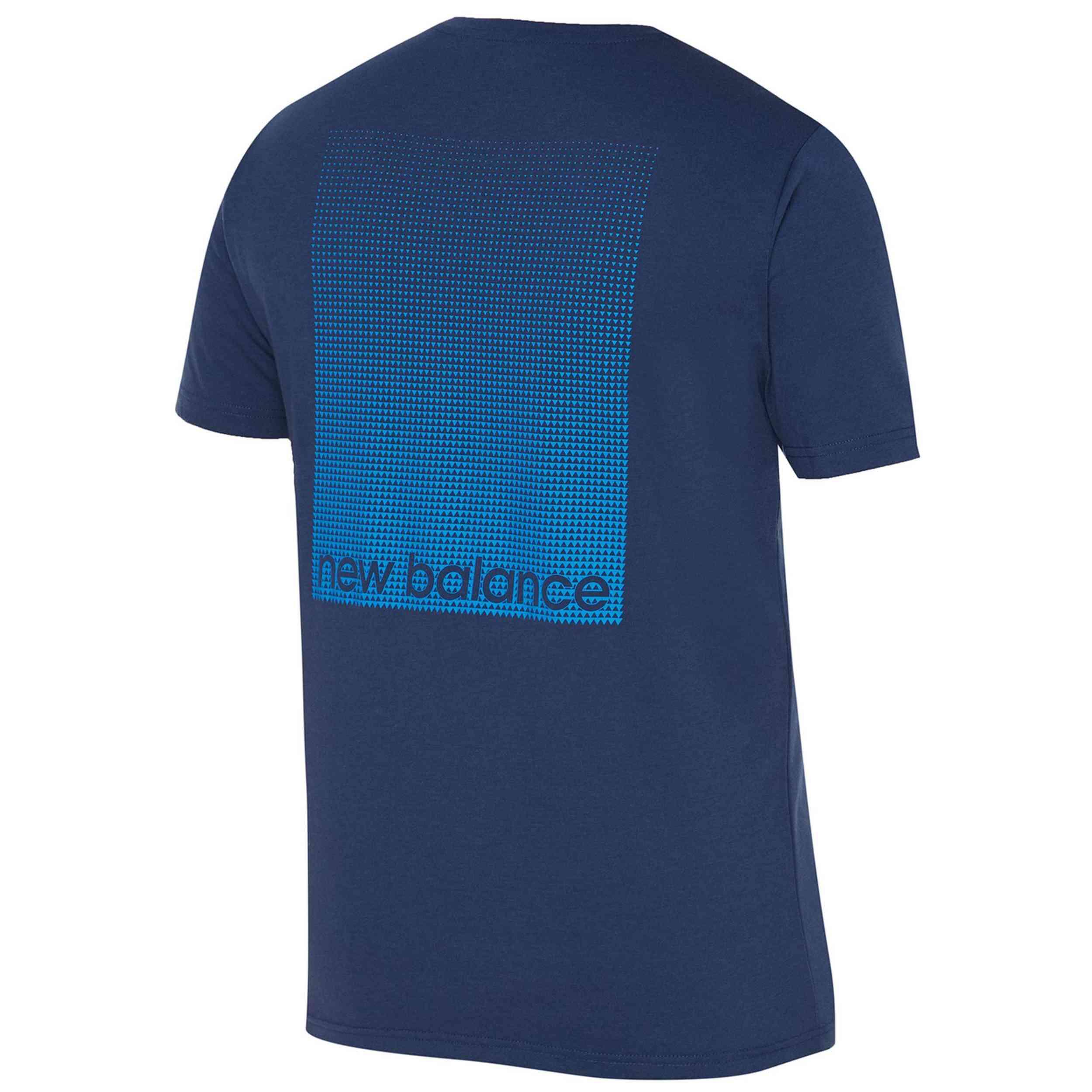 Kurzarmshirt New balance Modell MT41071NNY für männer 2/3