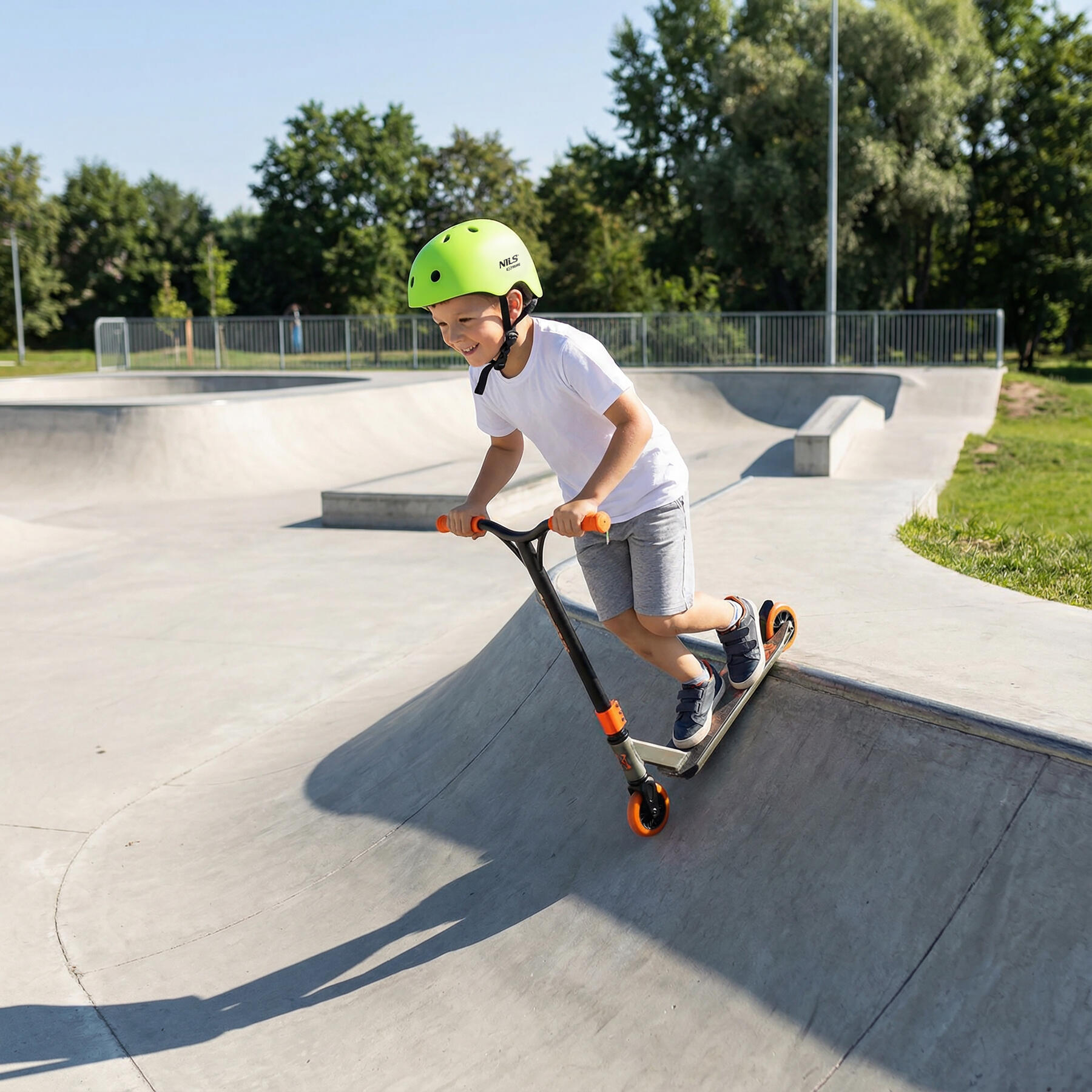 Casque pour enfants pour le roller, le skateboard MT301 Nils Extreme 3/7