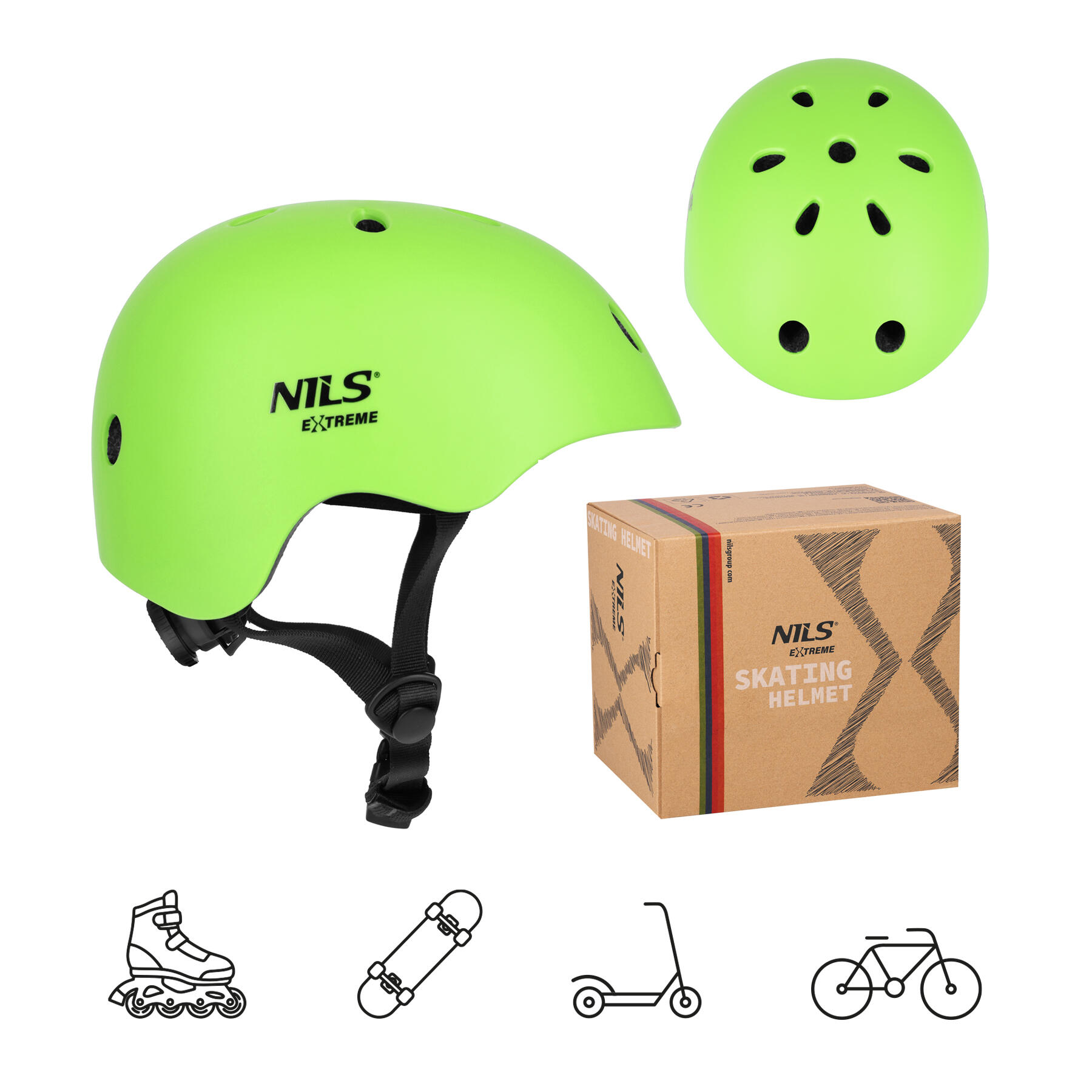 Casque pour enfants pour le roller, le skateboard MT301 Nils Extreme 2/7