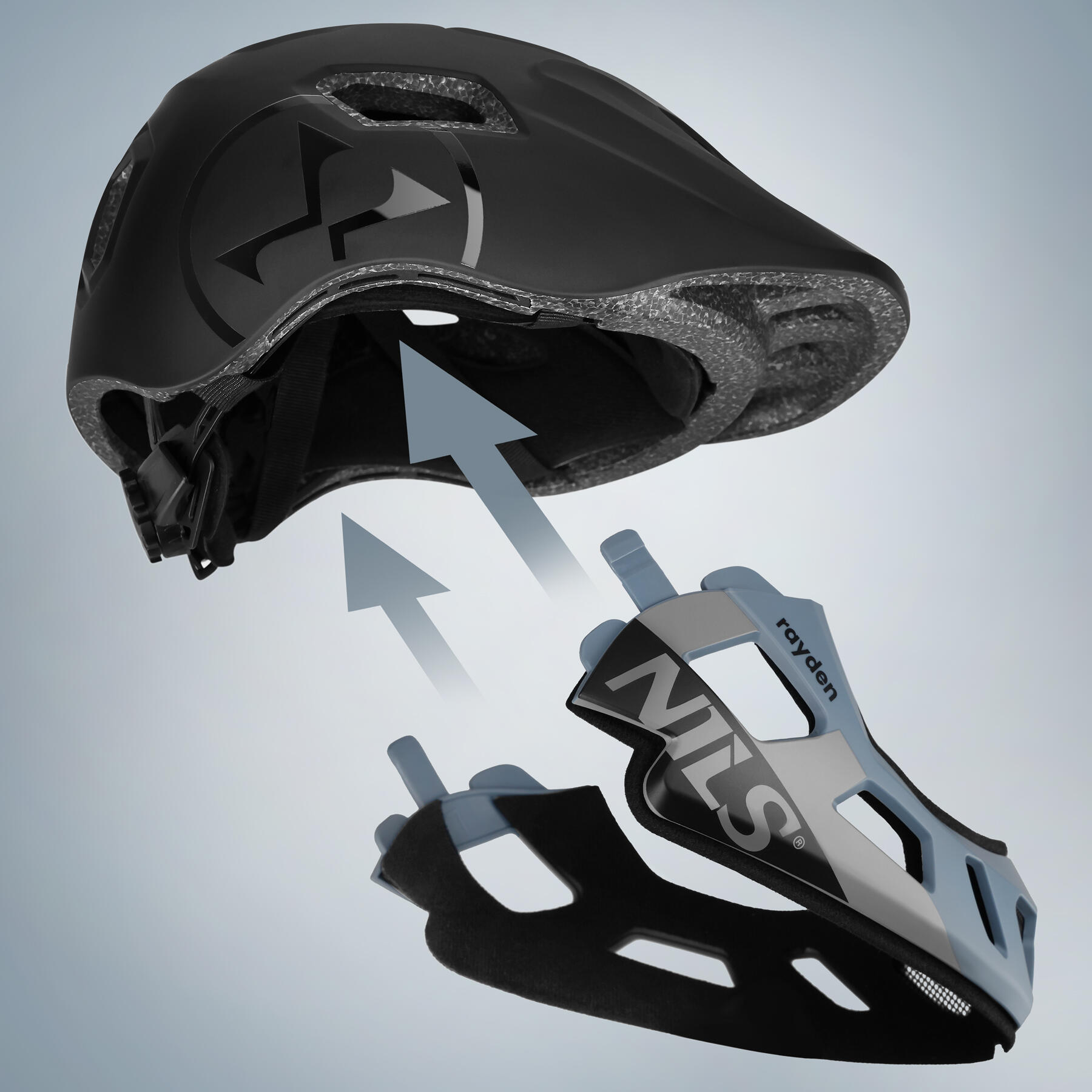 Casque intégral à mentonnière amovible Rayden MT401 Nils Extreme 4/7