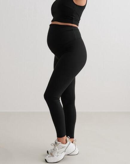 Femme Leggings de Maternité Petite Noir