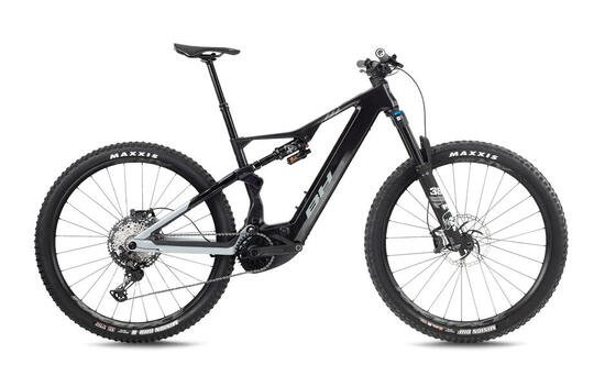 Bicicleta eléctrica Mtb Bh Ilynx+ nx Trail Carbon 8.6 negro-verde-naranja