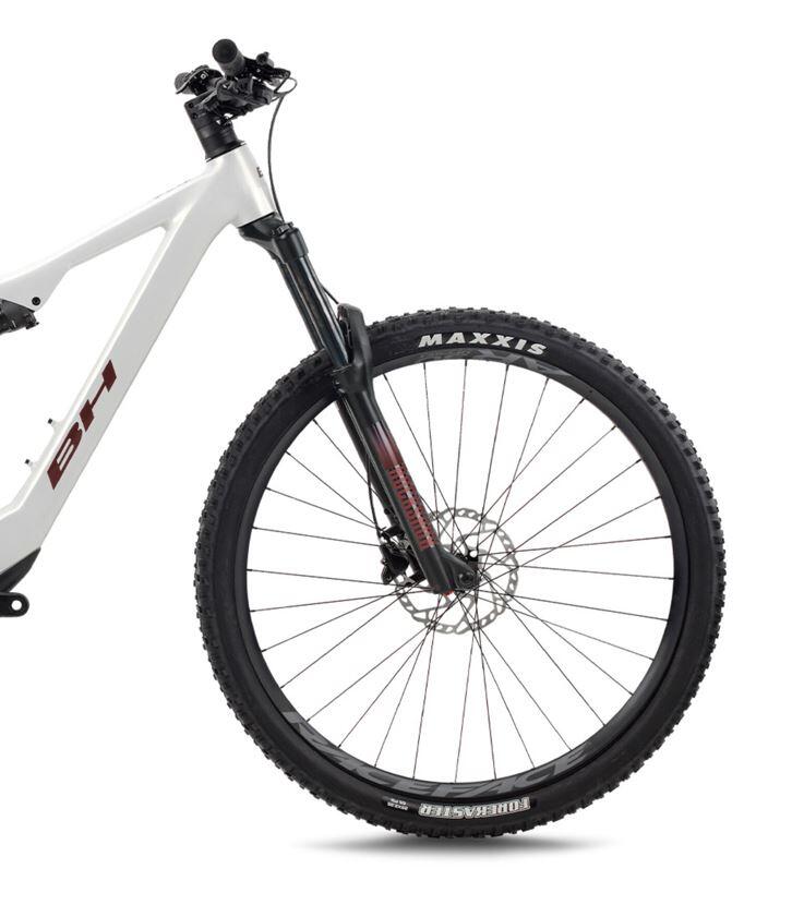 Bicicleta eléctrica Mtb Bh Ilynx+ Sl Trail 8.0 (2026)blanco-naranja-marron 2/3