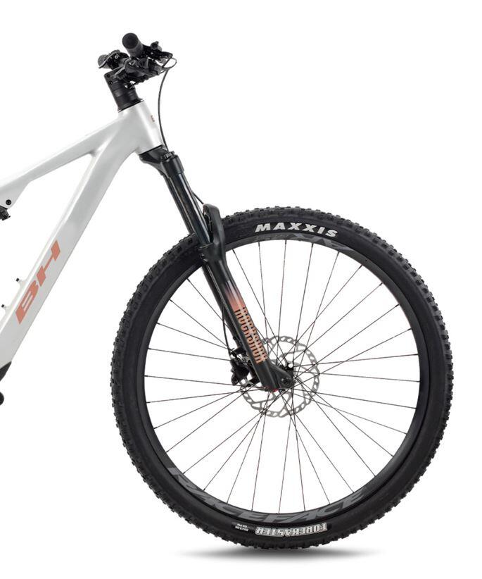 Bicicleta eléctrica Mtb Bh Ilynx+ Sl Trail 8.0 (2026)blanco-naranja 2/3