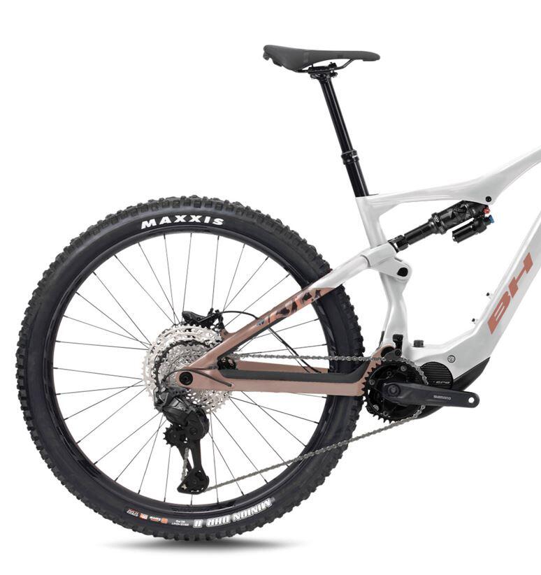 Bicicleta eléctrica Mtb Bh Ilynx+Sl Trail Carbon 8.7 blanco-naranja 3/3