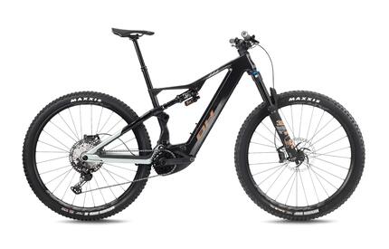 Bicicleta eléctrica Mtb Bh Ilynx+ nx Trail Carbon 8.6 negro-verde-naranja