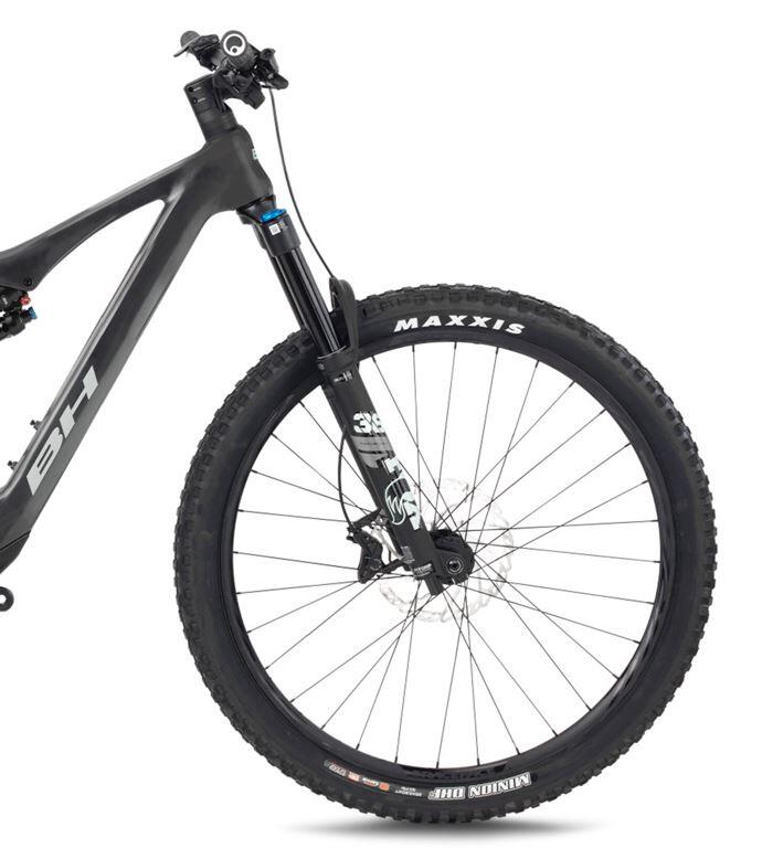 Bicicleta eléctrica Mtb Bh Ilynx+Sl Trail Carbon 8.7 negro-verde 2/3