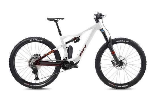 Bicicleta eléctrica Bh Ilynx+ Sl Enduro Carbon 9.7 (2026)blanco-naranja-marron