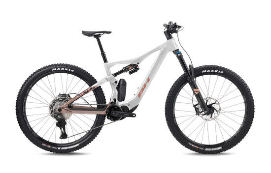 Bicicleta eléctrica Bh Ilynx+ Sl Enduro Carbon 9.7 (2026)blanco-naranja-marron
