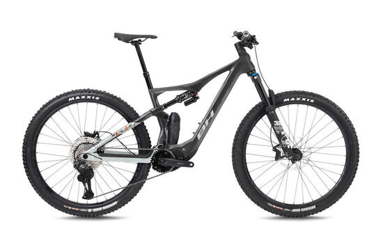 Bicicleta eléctrica Mtb Bh Ilynx+Sl Trail Carbon 8.7 blanco-naranja