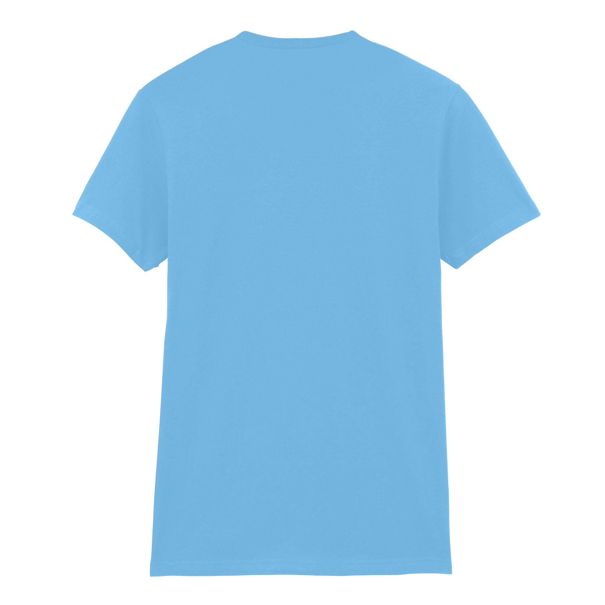 Ladies Soft Style Short Sleeve TShirt (Sky Blue) 3/3