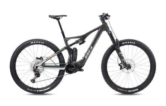 Bicicleta eléctrica Mtb Bh Ilynx+ Sl Enduro Carbon 9.6 negro-verde