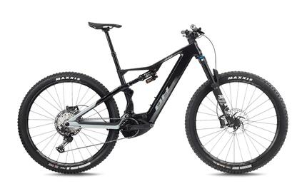 Bicicleta eléctrica Mtb Bh Ilynx+ nx Trail Carbon 8.6 negro-verde-naranja