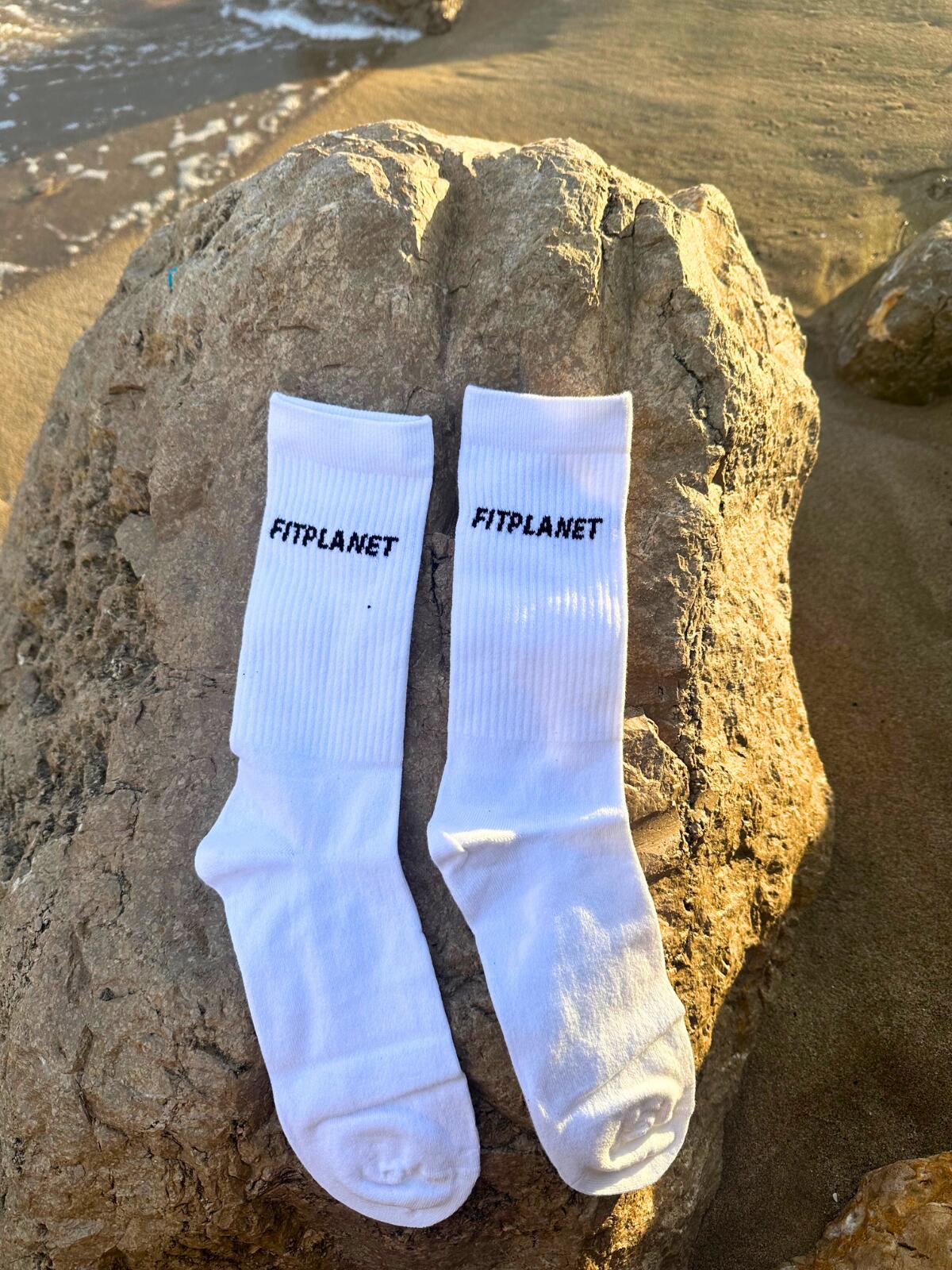 Calcetines Fitplanet Blancos 2/4