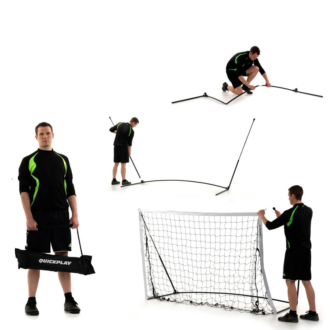 Bramka Piłkarska Quickplay Kickster Elite 180X120 Cm 4/7