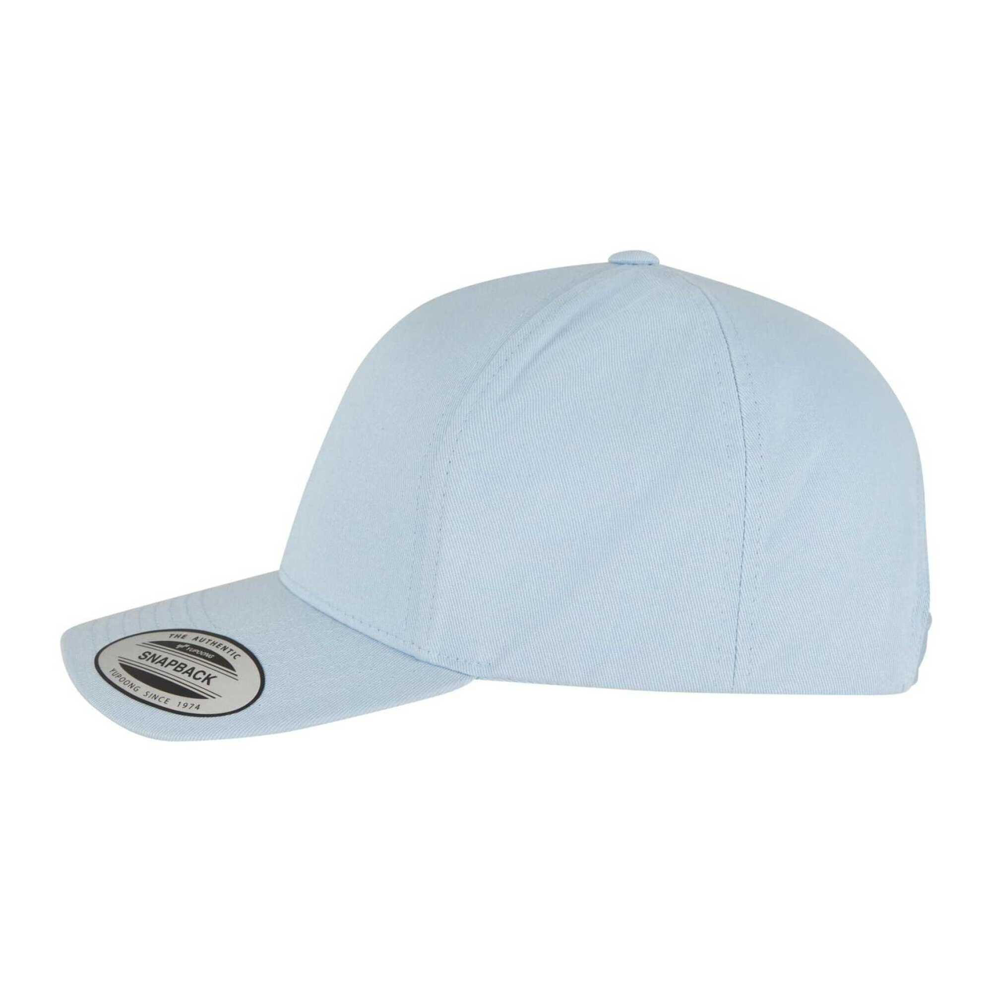 "Classic" BaseballMütze Damen und Herren Hellblau 3/4
