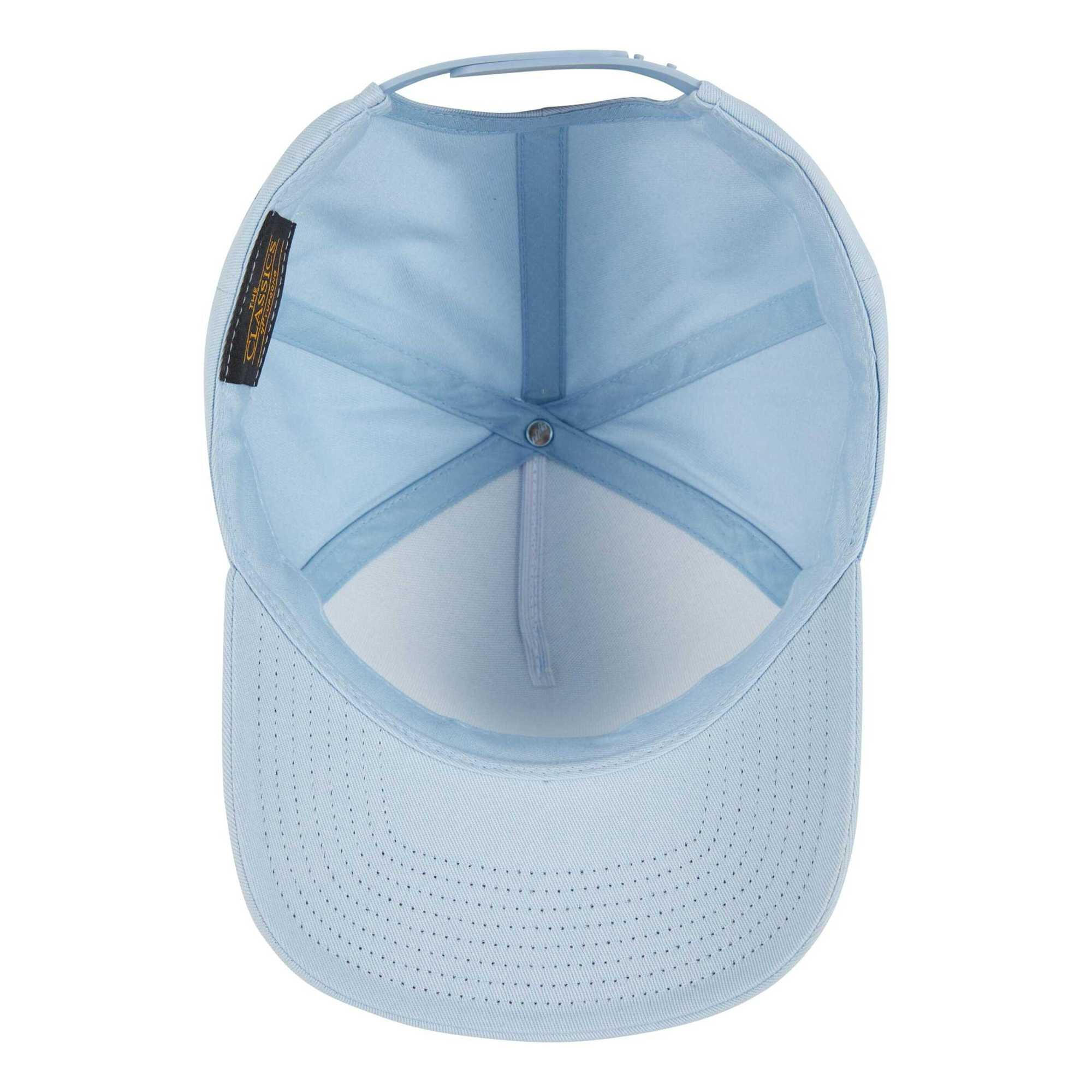 "Classic" BaseballMütze Damen und Herren Hellblau 4/4
