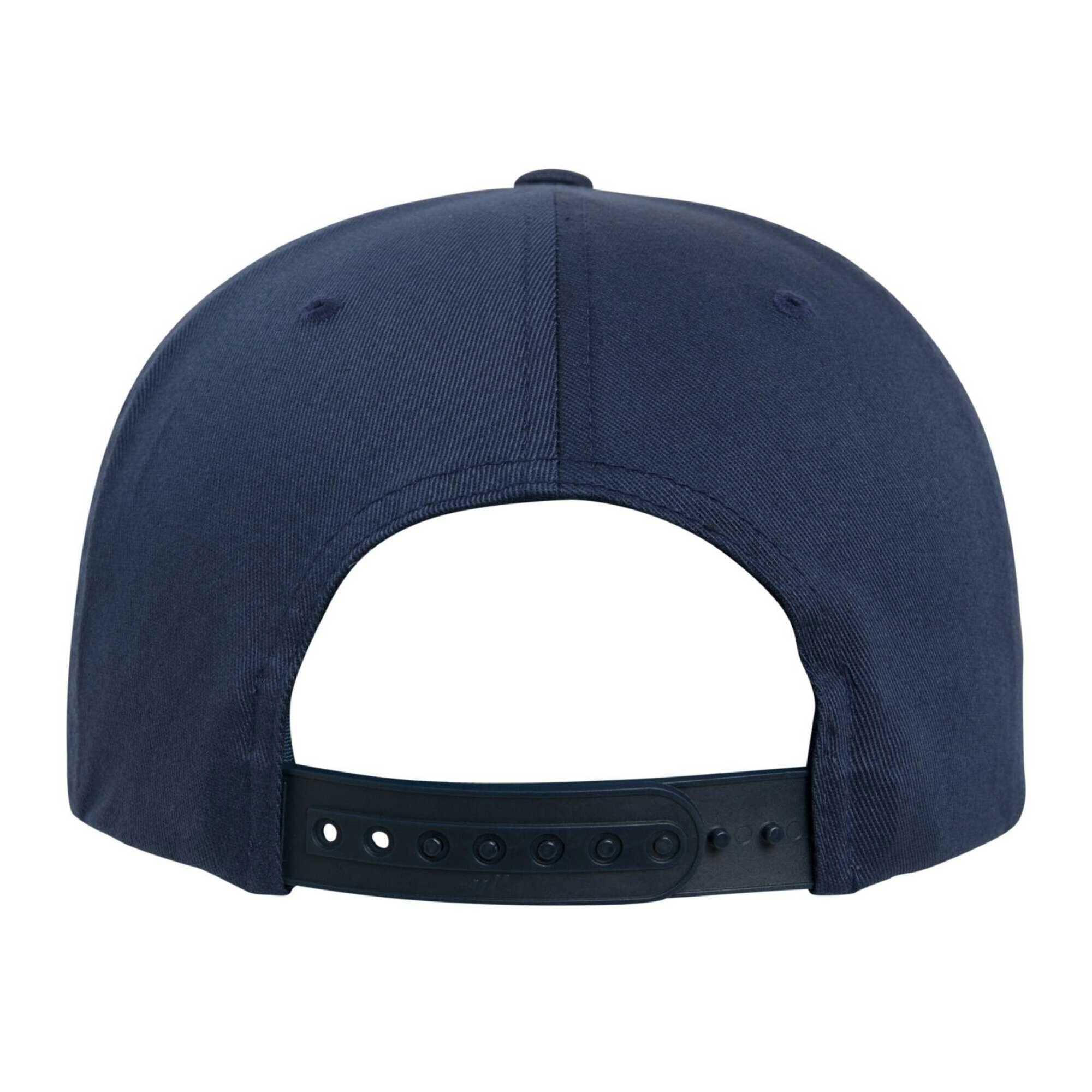 Kappe, Snapback, BioBaumwolle Damen und Herren Marine 2/4