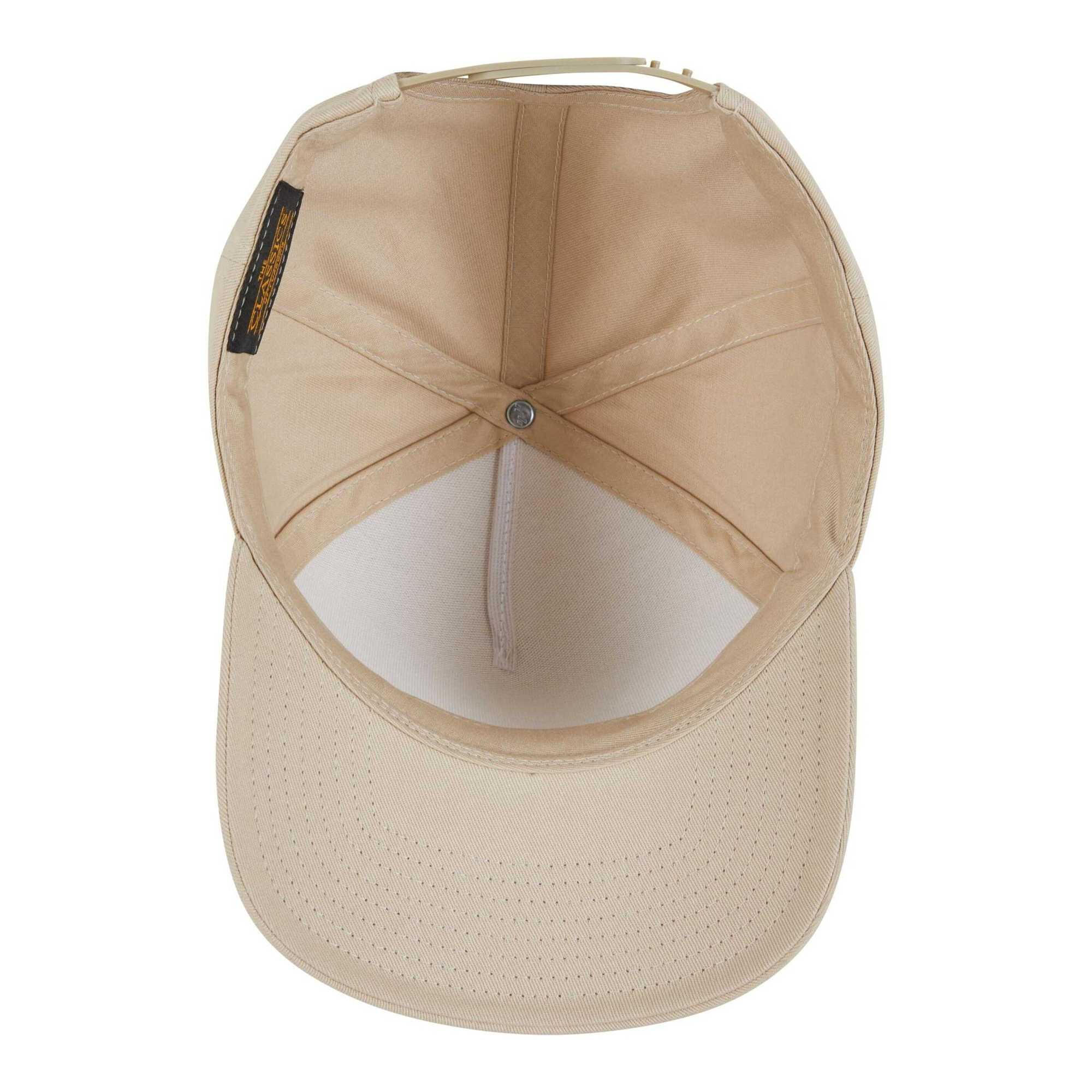 "Classic" BaseballMütze Damen und Herren Beige 4/4