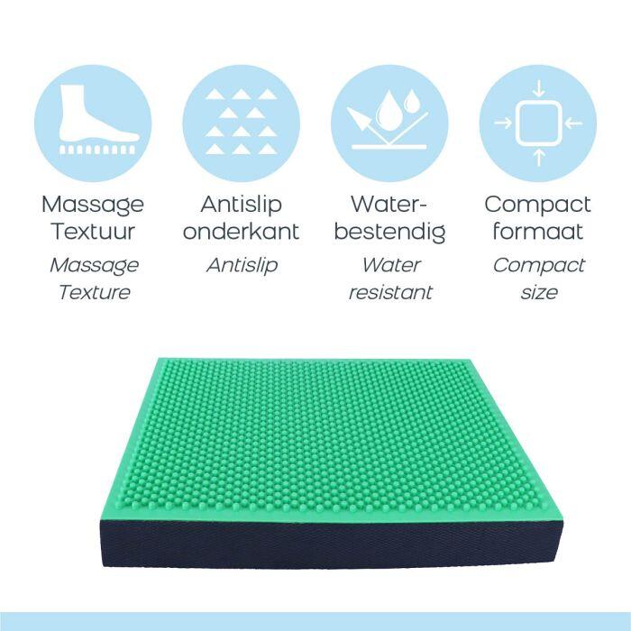Spiky Balance Pad 2 en 1 - Verde/Negro 2/7