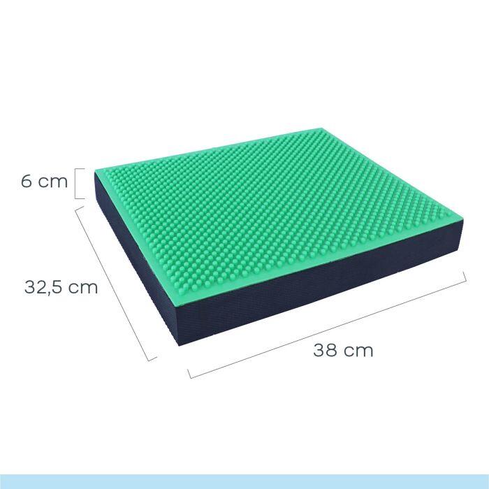 Spiky Balance Pad 2 en 1 - Verde/Negro 7/7