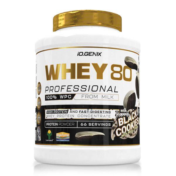 Professional Whey 80 - 2 kg Crème et Fraise de IO.Genix 3/5