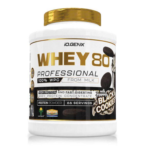 Professional Whey 80 - 2 kg Crème et Fraise de IO.Genix 2/5