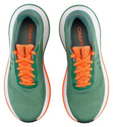 Chaussures Running Craft Pacer 2 Vert/Orange Homme 5/7