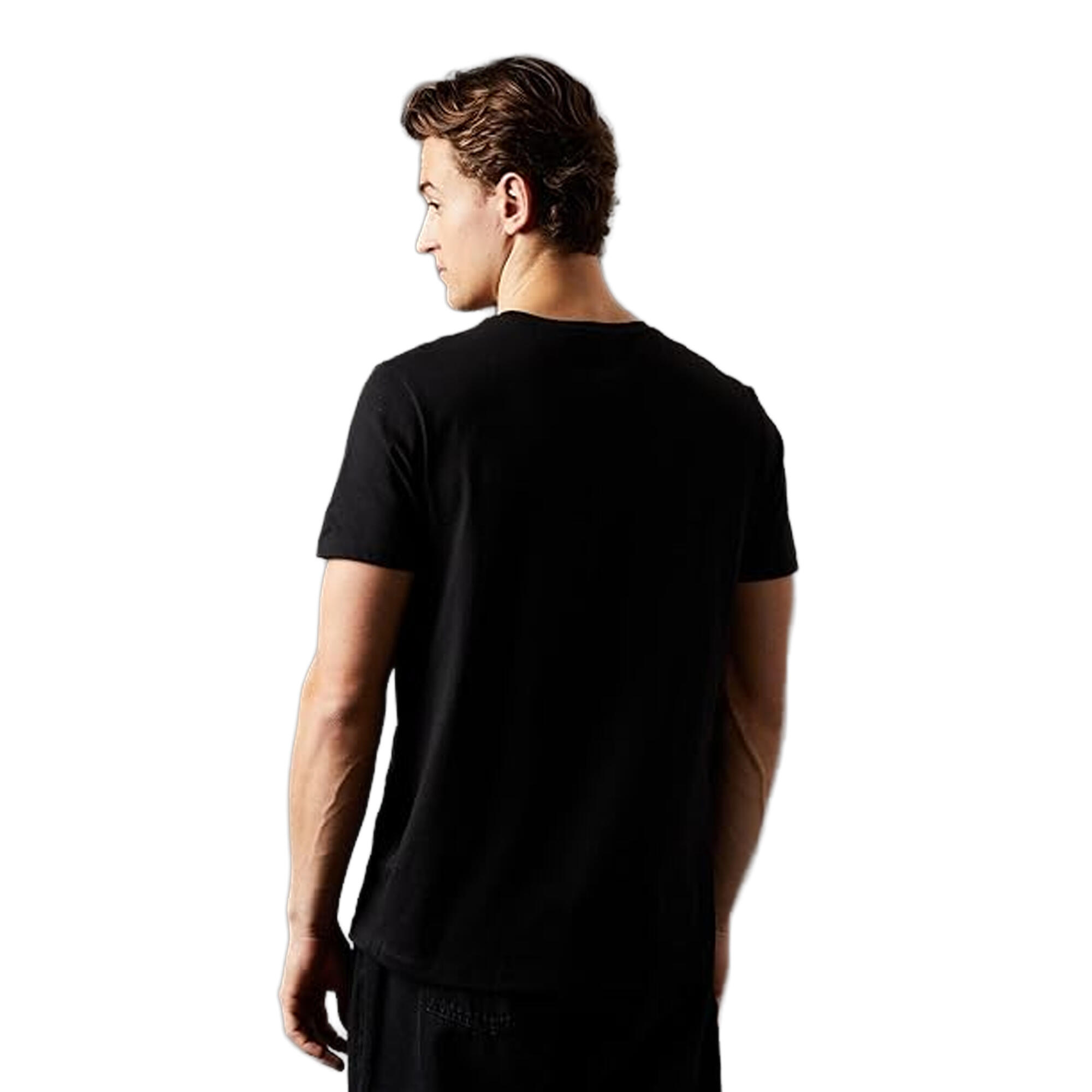 TShirt Rundhalsausschnitt für (3erPack) Herren Schwarz 2/4