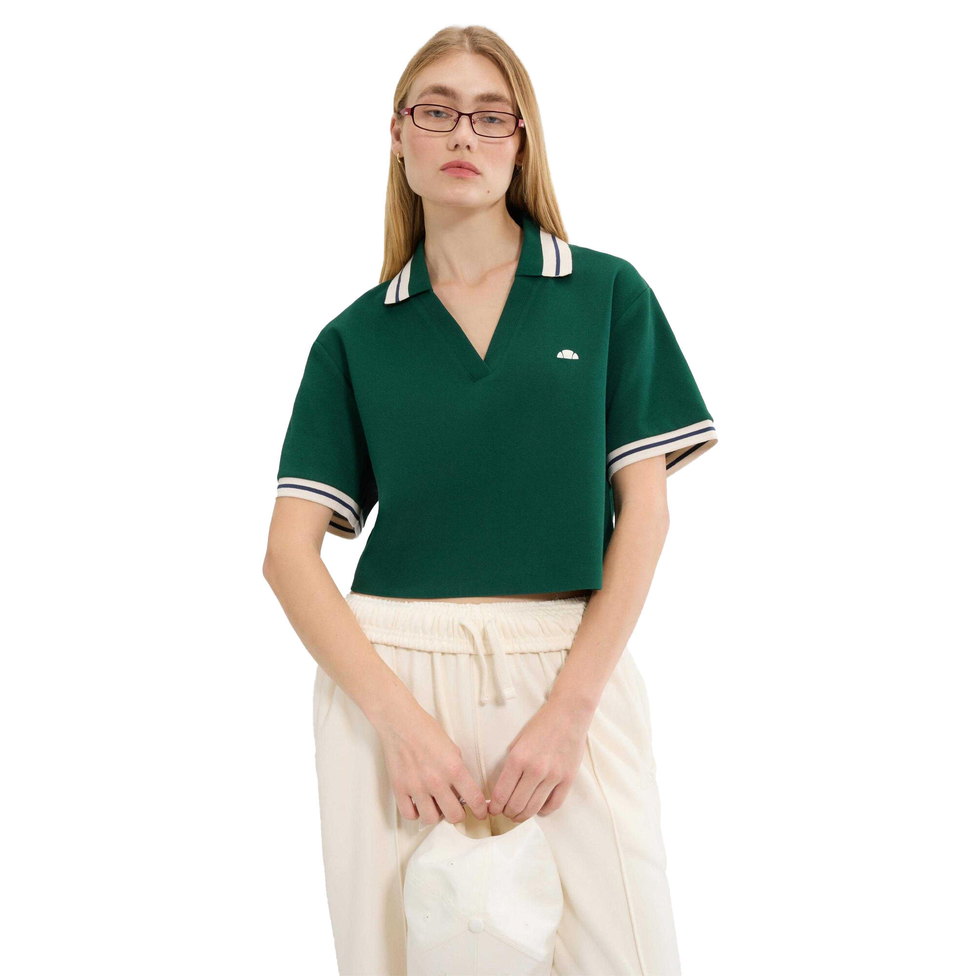 Polo FERNIE Femme (Vert Foncé) 4/4