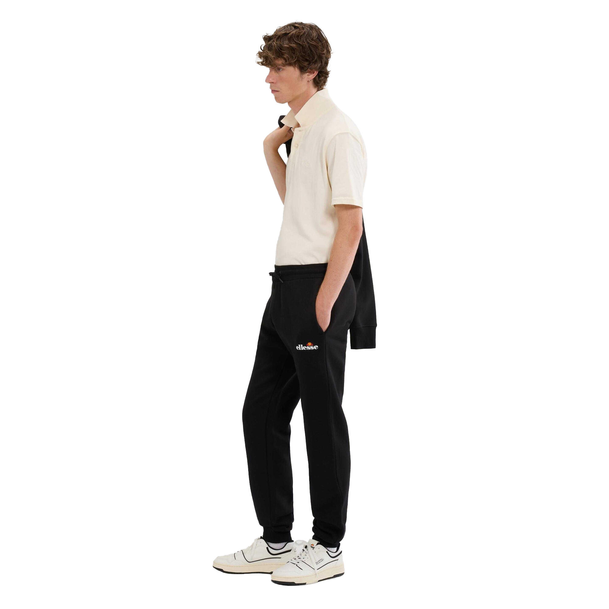 Pantalon De Jogging CRAVO Homme (Noir) 4/4