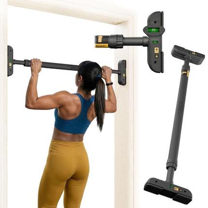 Drążek rozporowy do podciągania Trex Sport TX‑020PB (72‑110cm) 200kg z poziomicą