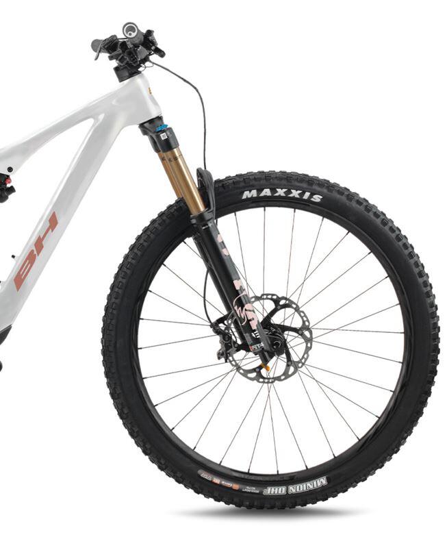 Bicicleta eléctrica Mtb Bh Ilynx+Sl Trail Carbon 8.8 blanco-naranja 2/3