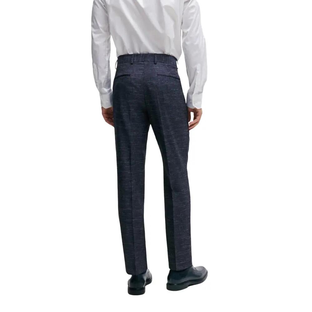 HGenius Pantalone Aderente Uomo Boss H-Genius Blu Scuro 3/3
