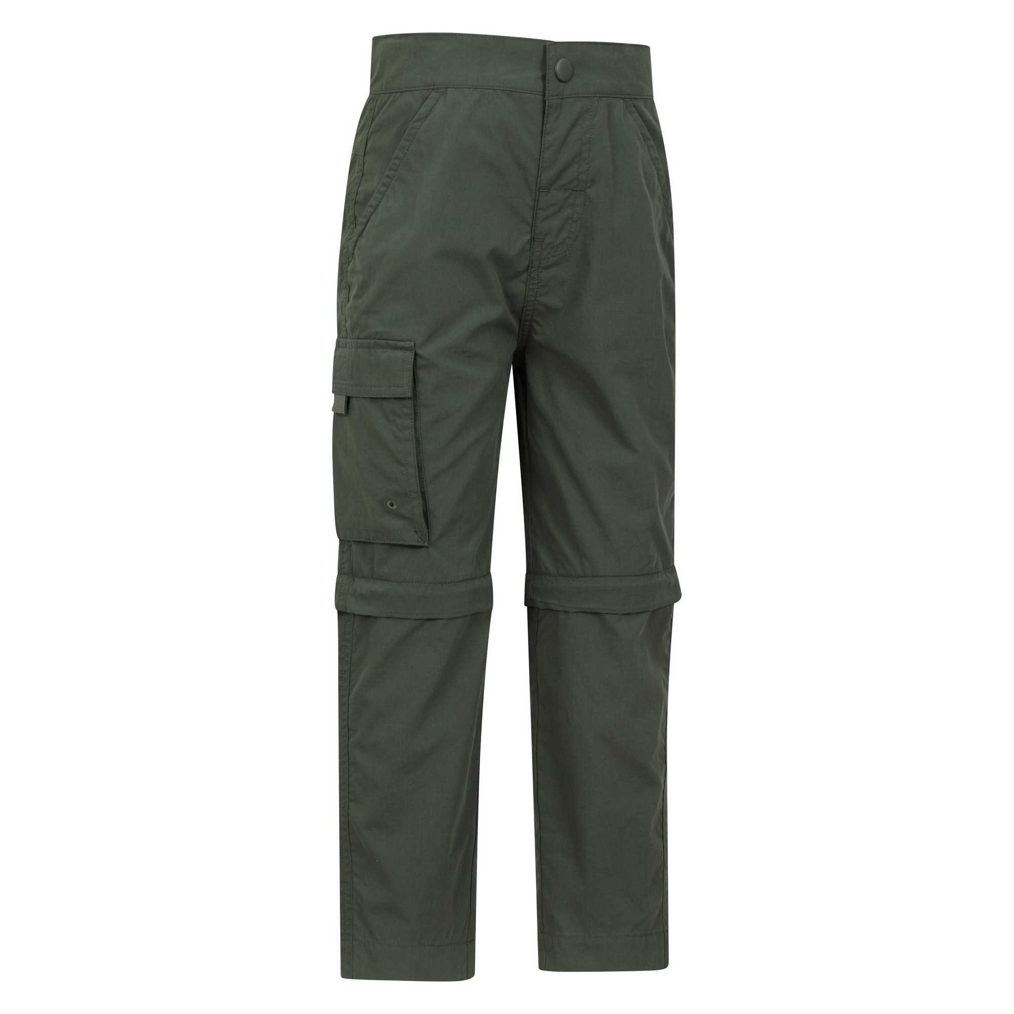 Pantalon Enfant (Vert Kaki) 3/4