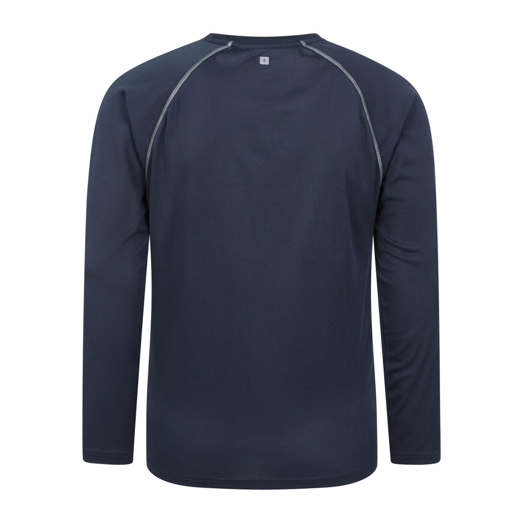 Mens Endurance LongSleeved TShirt (Navy) 2/4