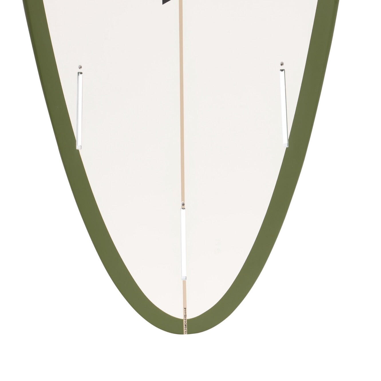 Victory Surfboards - Midlength 6'8 - Epoxy - Futures - Matte Khaki / White 3/4