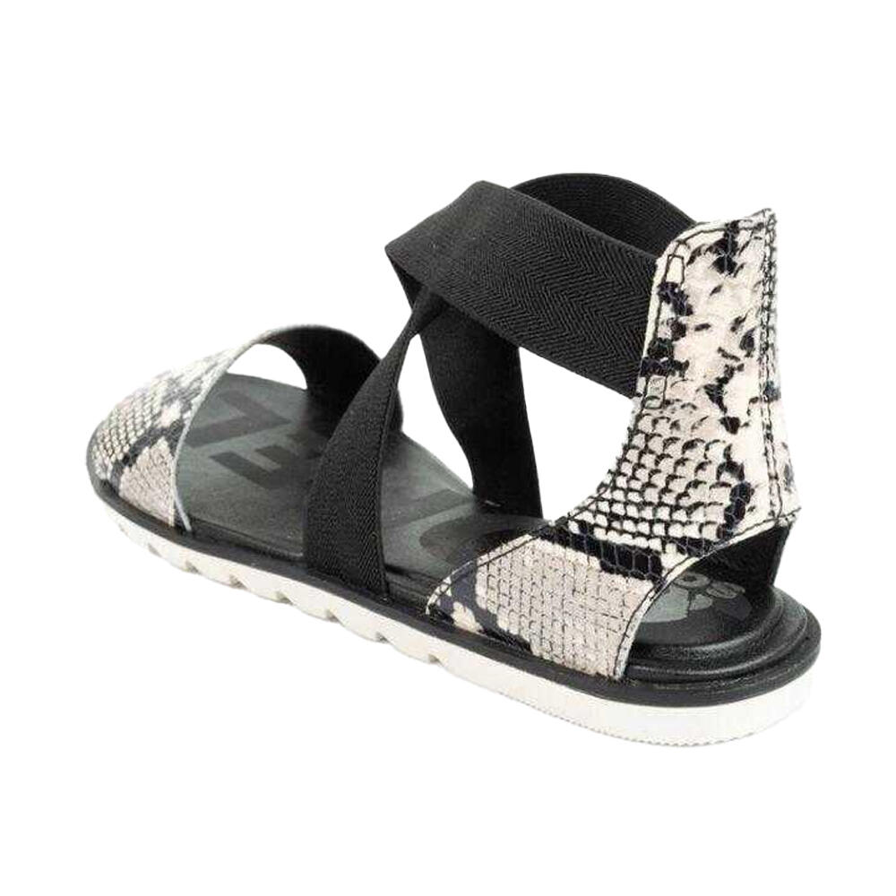 Sandalias de Cuero Full Grain Ella II para Mujer Negro 2/5
