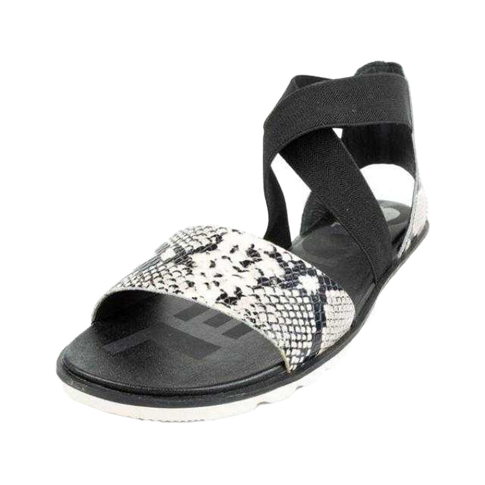 Womens/Ladies Ella II Full Grain Leather Sandals (Black)