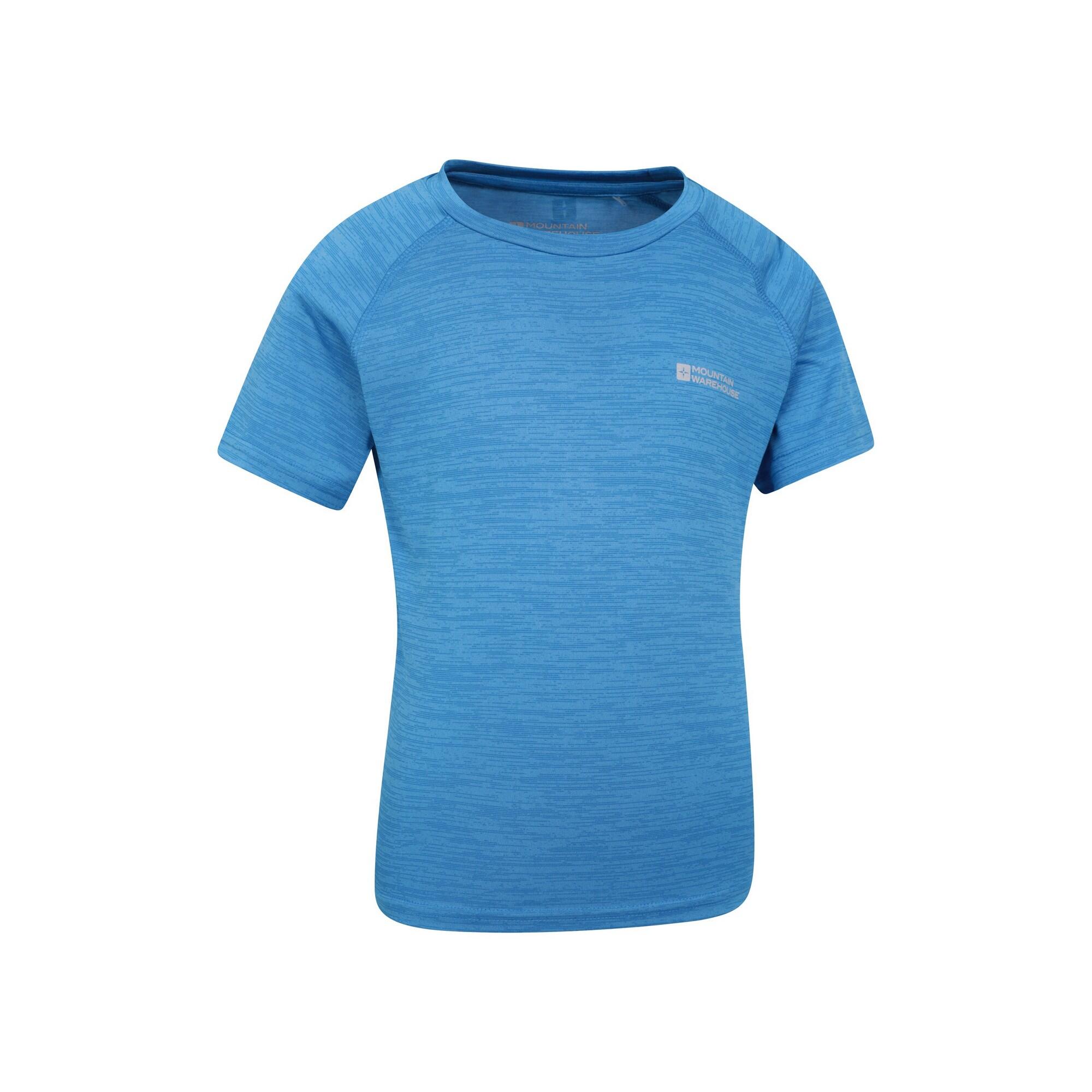 Tshirt PLAIN FIELD Fille (Cobalt) 4/4