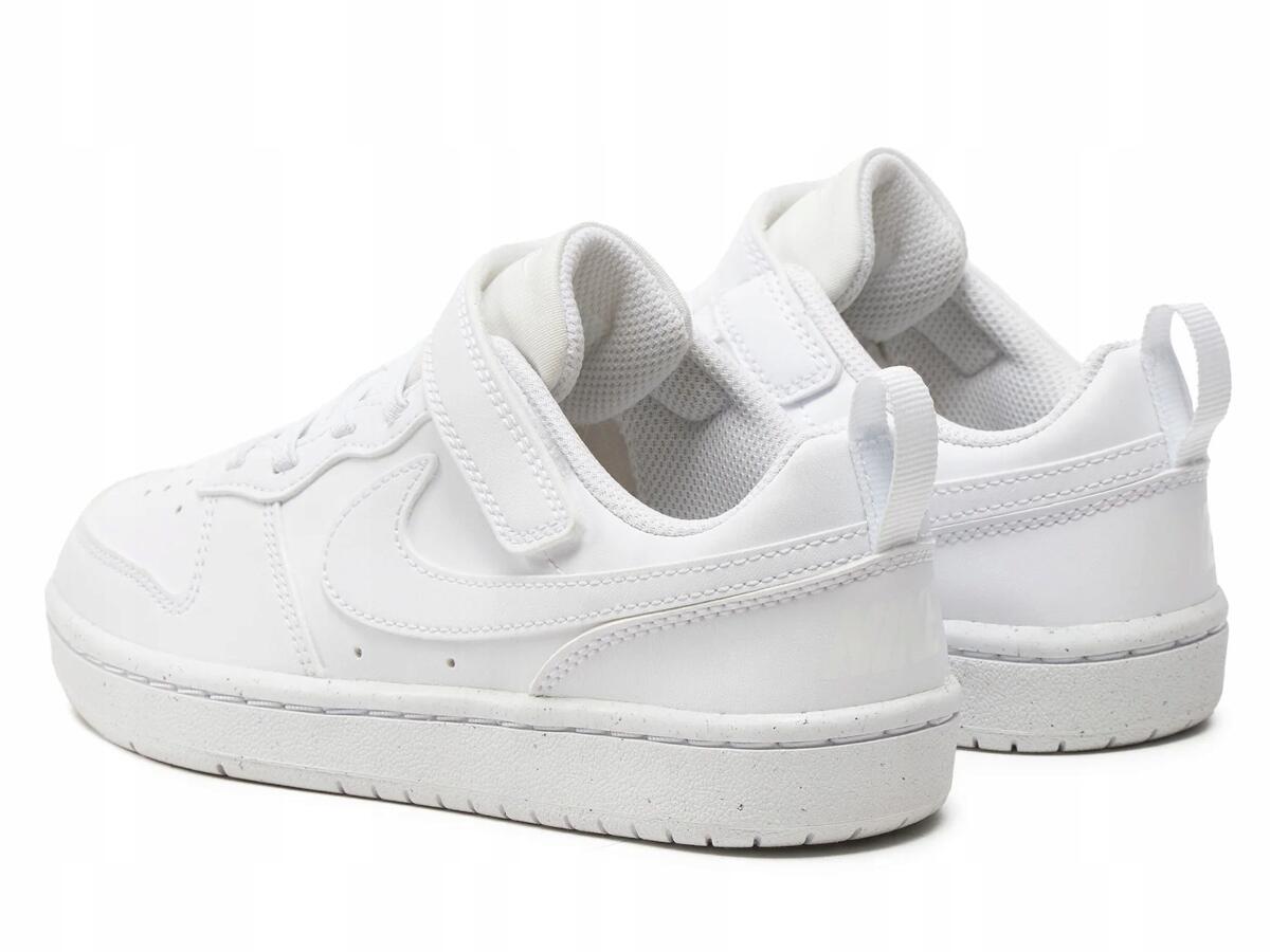 Chaussures de tous les jours pour enfants à velcro NIKE COURT BOROUGH 5/7