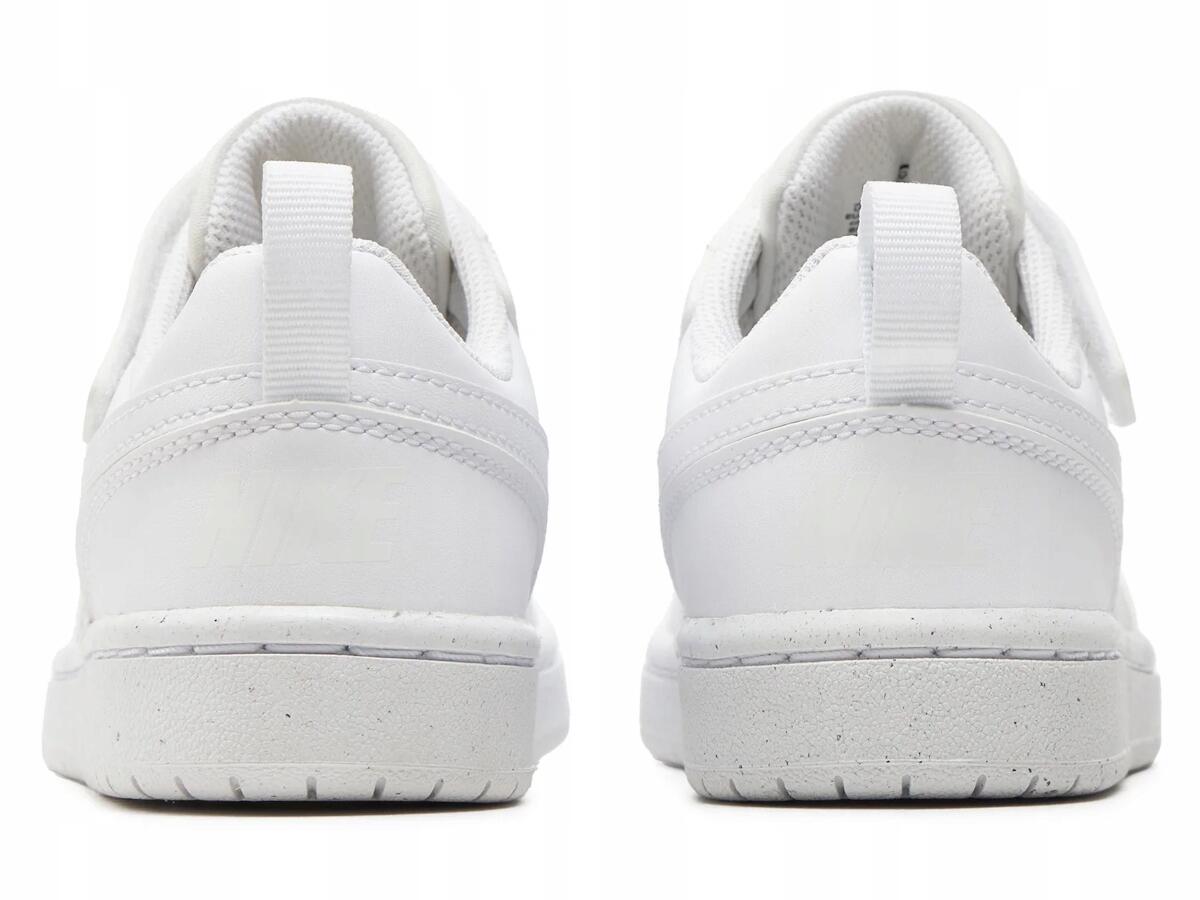 Chaussures de tous les jours pour enfants à velcro NIKE COURT BOROUGH 6/7
