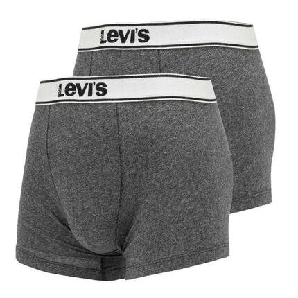 Boxers Motif/style Logo Homme (Gris)