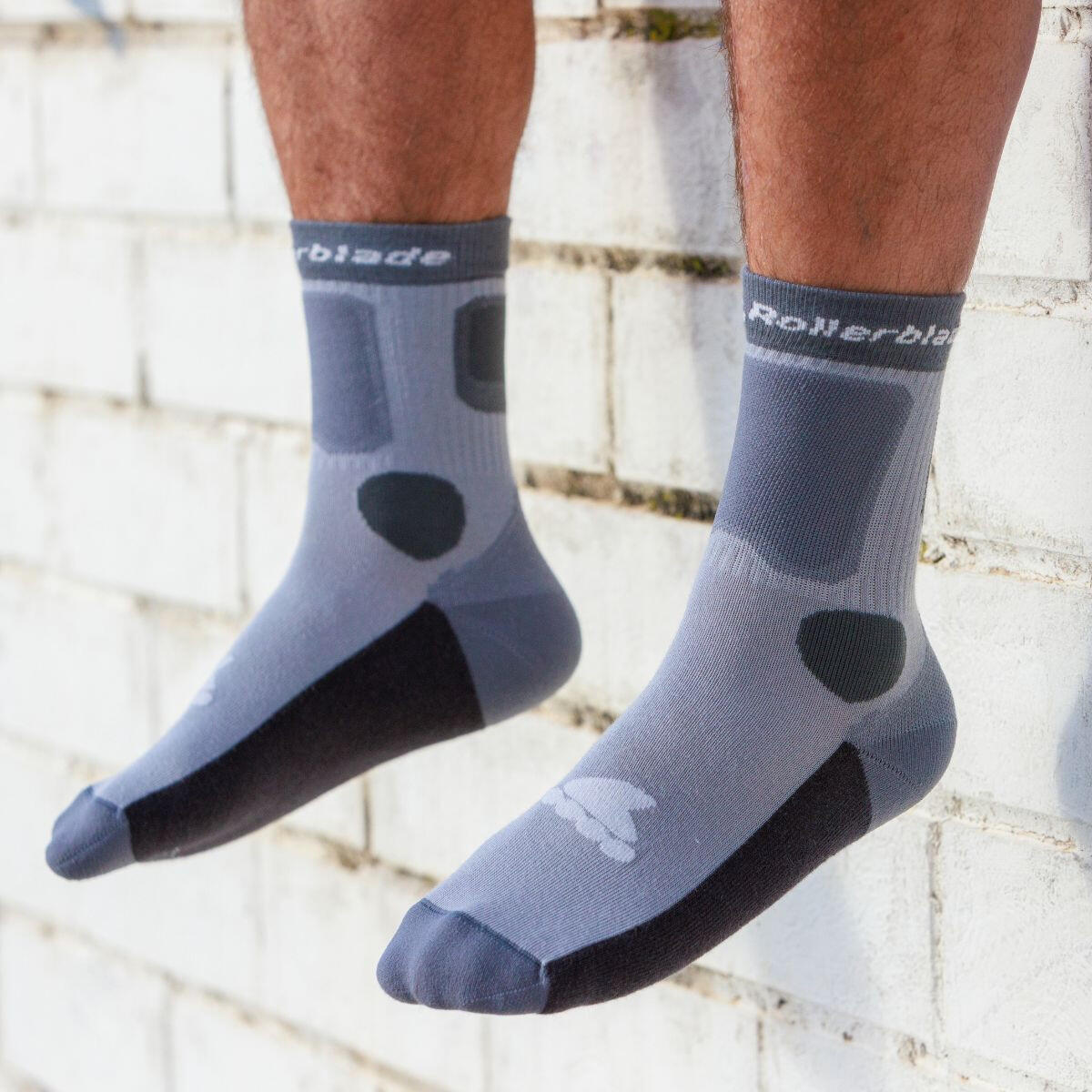 ROLLERBLADE Chaussettes SKATE Gris Froid- Taille M 6/7