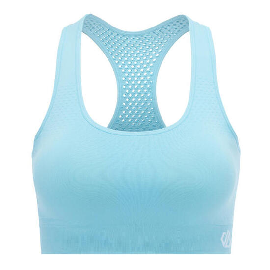 Brassière De Sport DONT SWEAT IT Femme (Bleu De Gris)